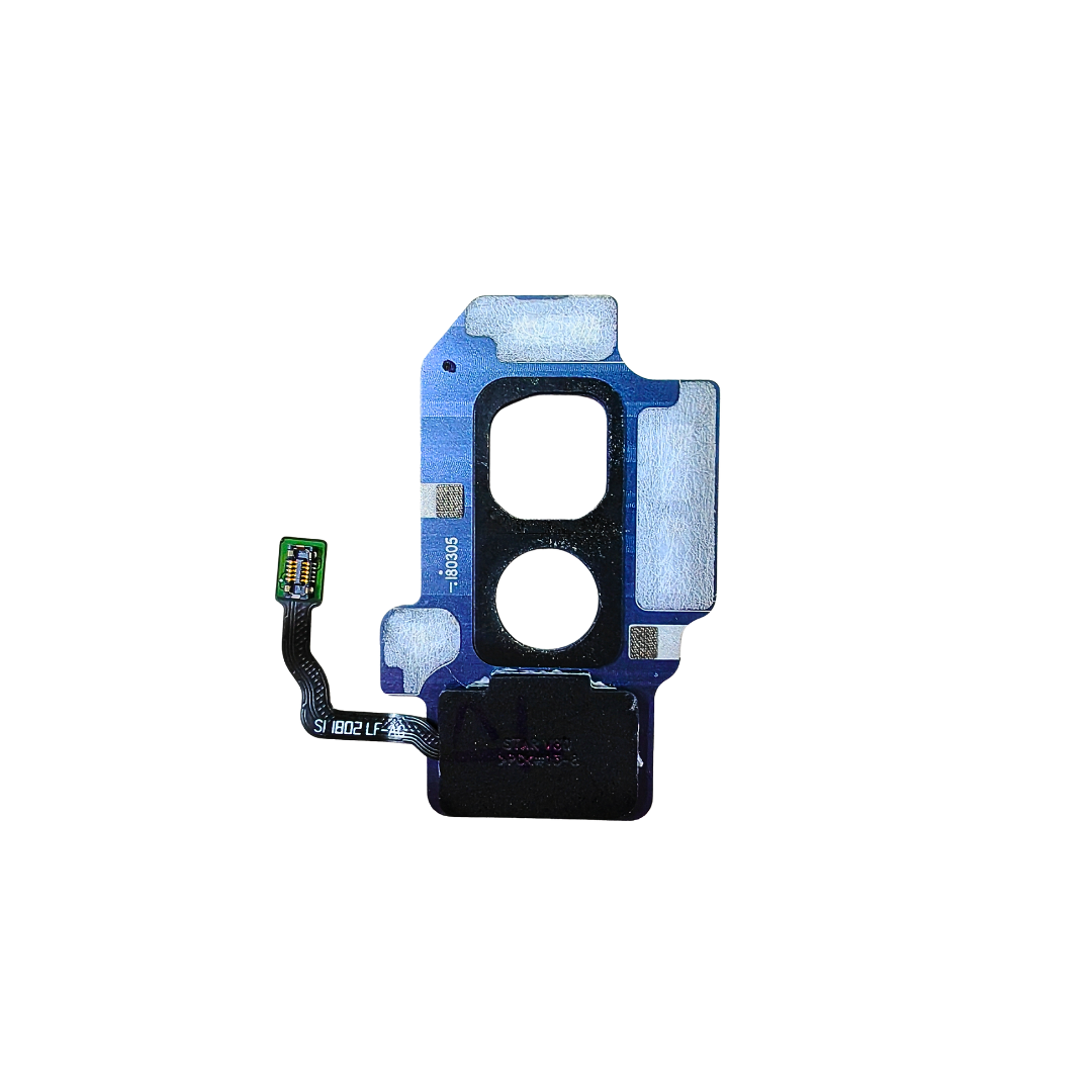 SUPPORT METALLIQUE DE LA CAMERA ARRIERE AVEC CAPTEUR D'EMPREINTES ORIGINAL SAMSUNG GALAXY S9 PLUS
